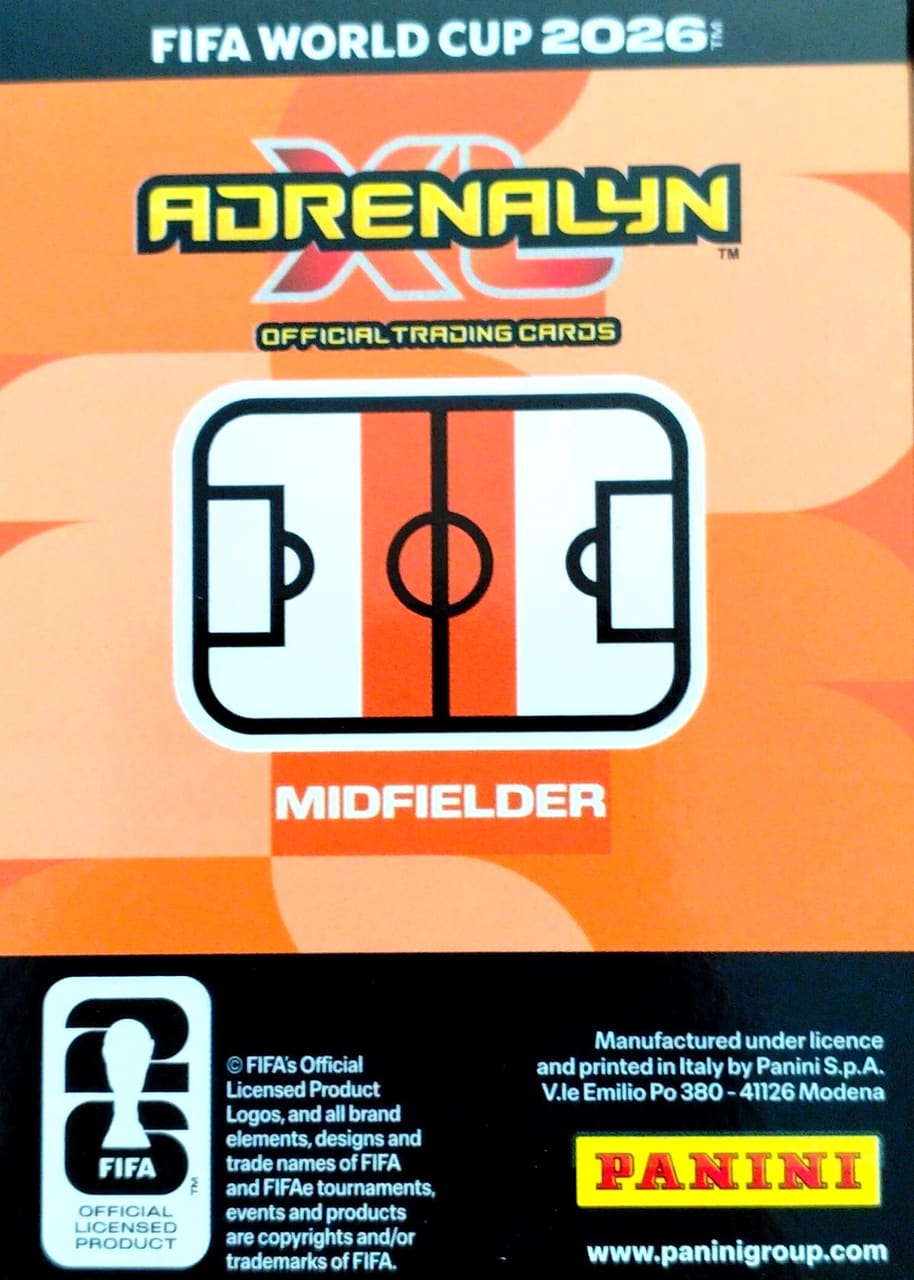 2026 Panini Adrenalin World Cup 2026 Felix Nmecha, foto 2