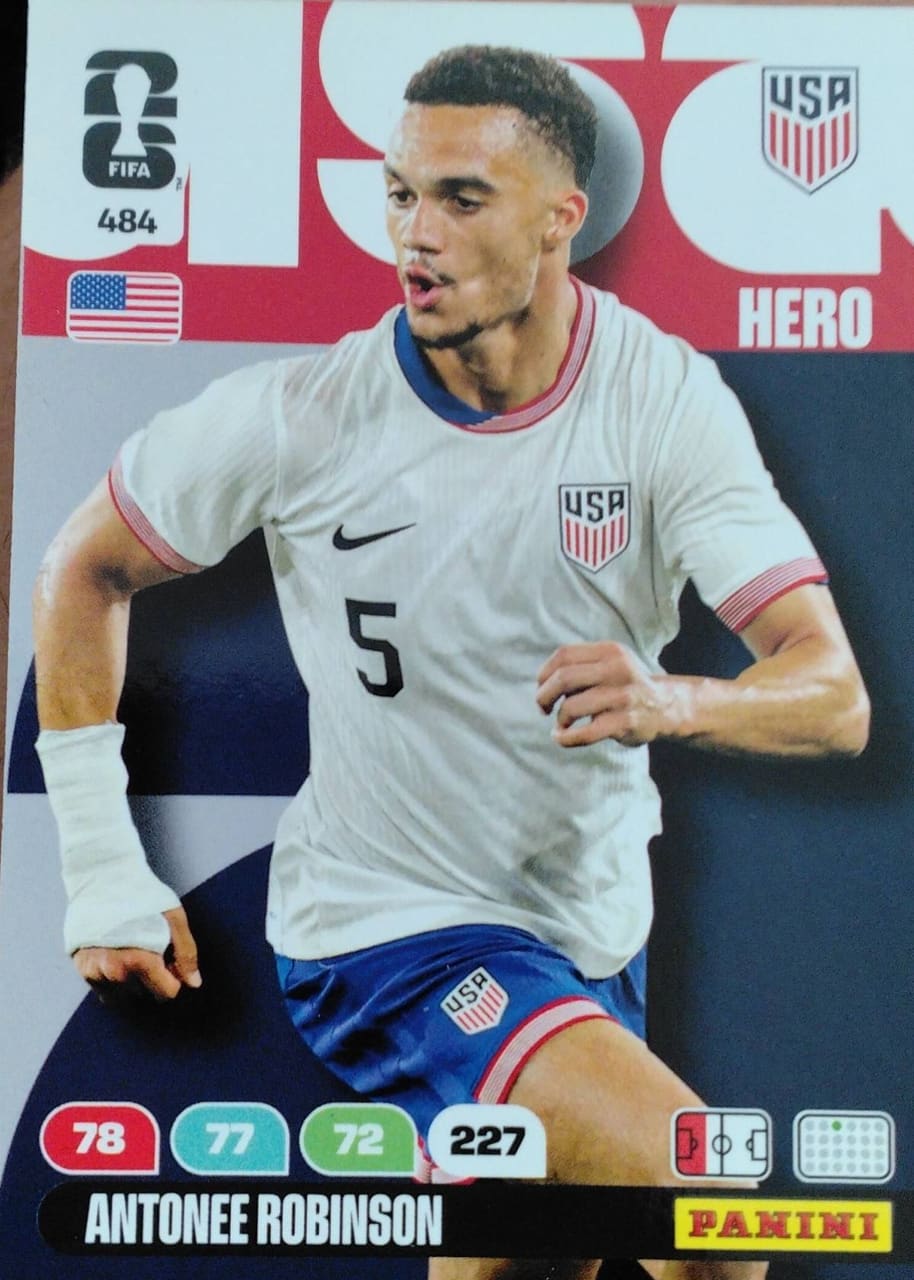 2026 Panini Adrenalyn XL FIFA World Cup 2026 Antonee Robinson