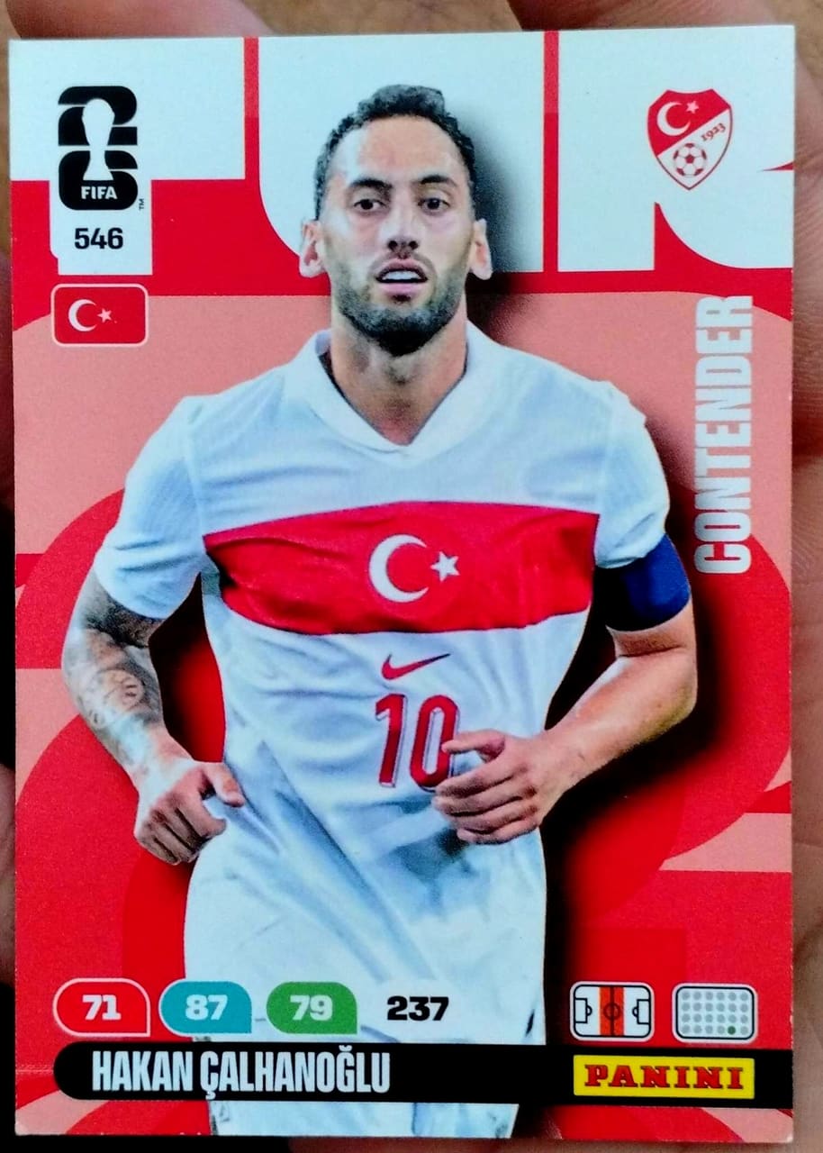 2026 Panini Adrenalyn XL FIFA World Cup 2026 Hakan Çalhanoğlu