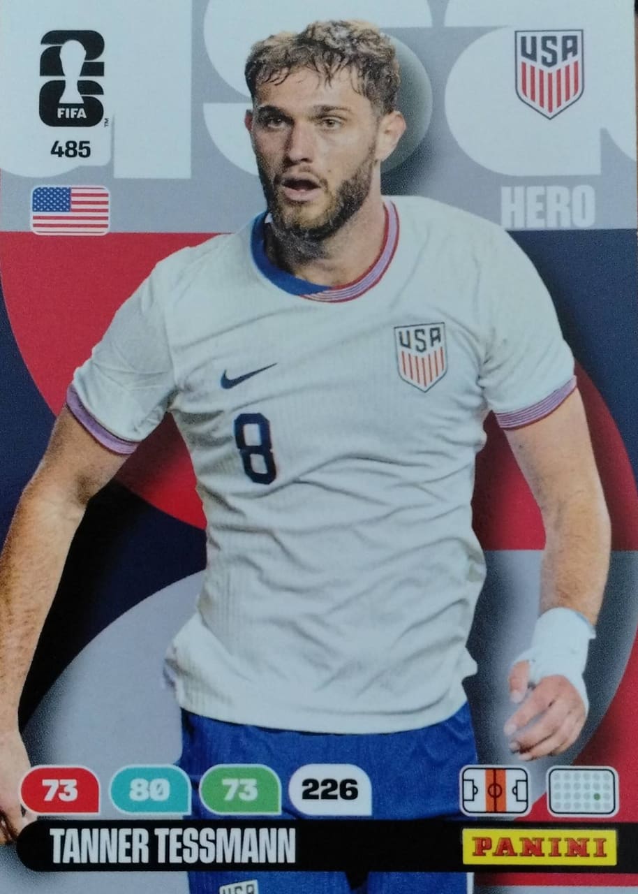 2026 Panini Adrenalyn XL FIFA World Cup 2026 Tanner Tessmann