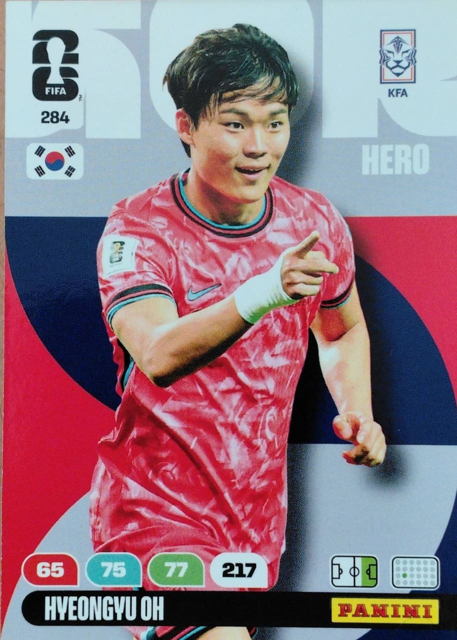 2026 Panini Adrenalyn XL FIFA World Cup 2026 Hyeongyu Oh