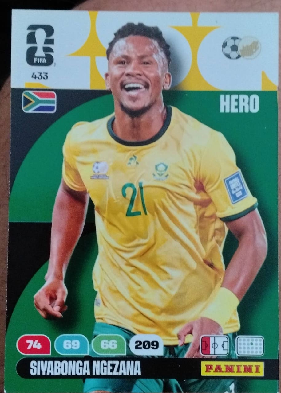 2026 Panini Adrenalyn XL FIFA World Cup 2026 Siyabonga Ngezana