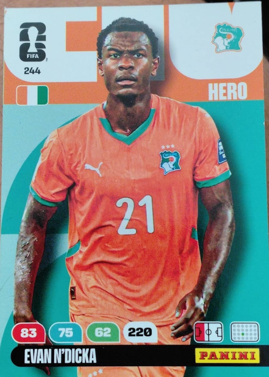2026 Panini Adrenalyn XL FIFA World Cup 2026 Evan N'Dicka