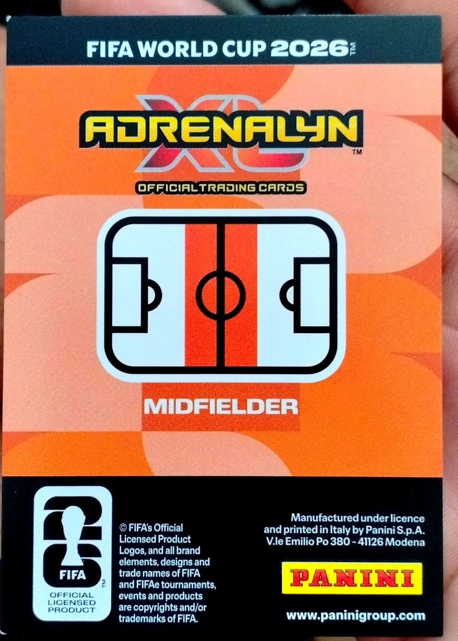 2026 Panini Adrenalyn XL FIFA World Cup 2026 Hakan Çalhanoğlu, foto 2