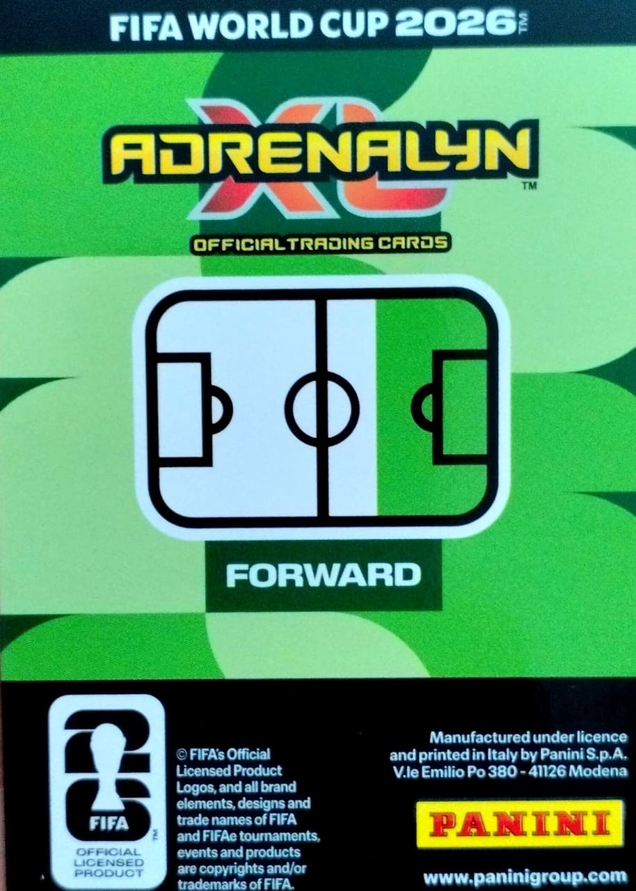 2026 Panini Adrenalyn XL FIFA World Cup 2026 Sontje Hansen, foto 2