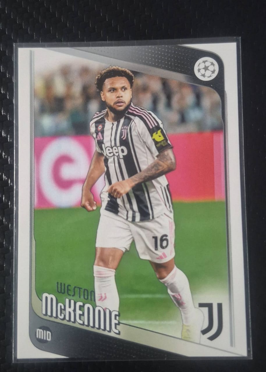 2021 Topps UEFA Champions League Weston McKennie