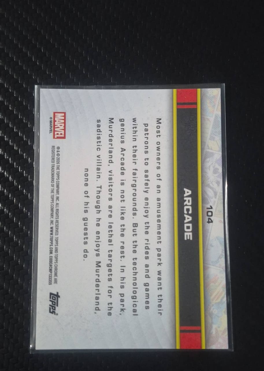 2023 Topps Chrome Marvel Arcade Madame Masque, foto 2