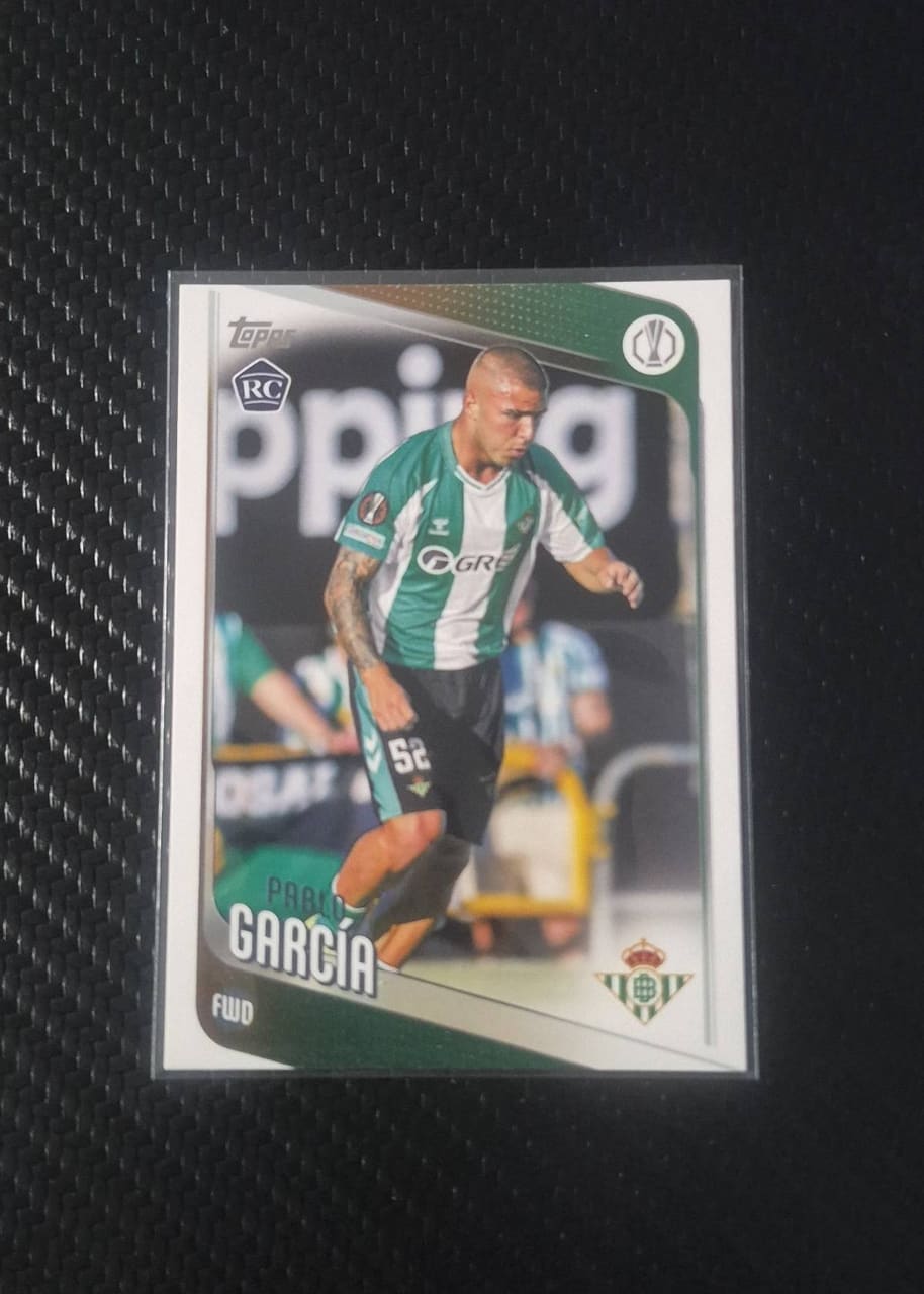 2024-25 Topps UEFA Europa League Pablo García