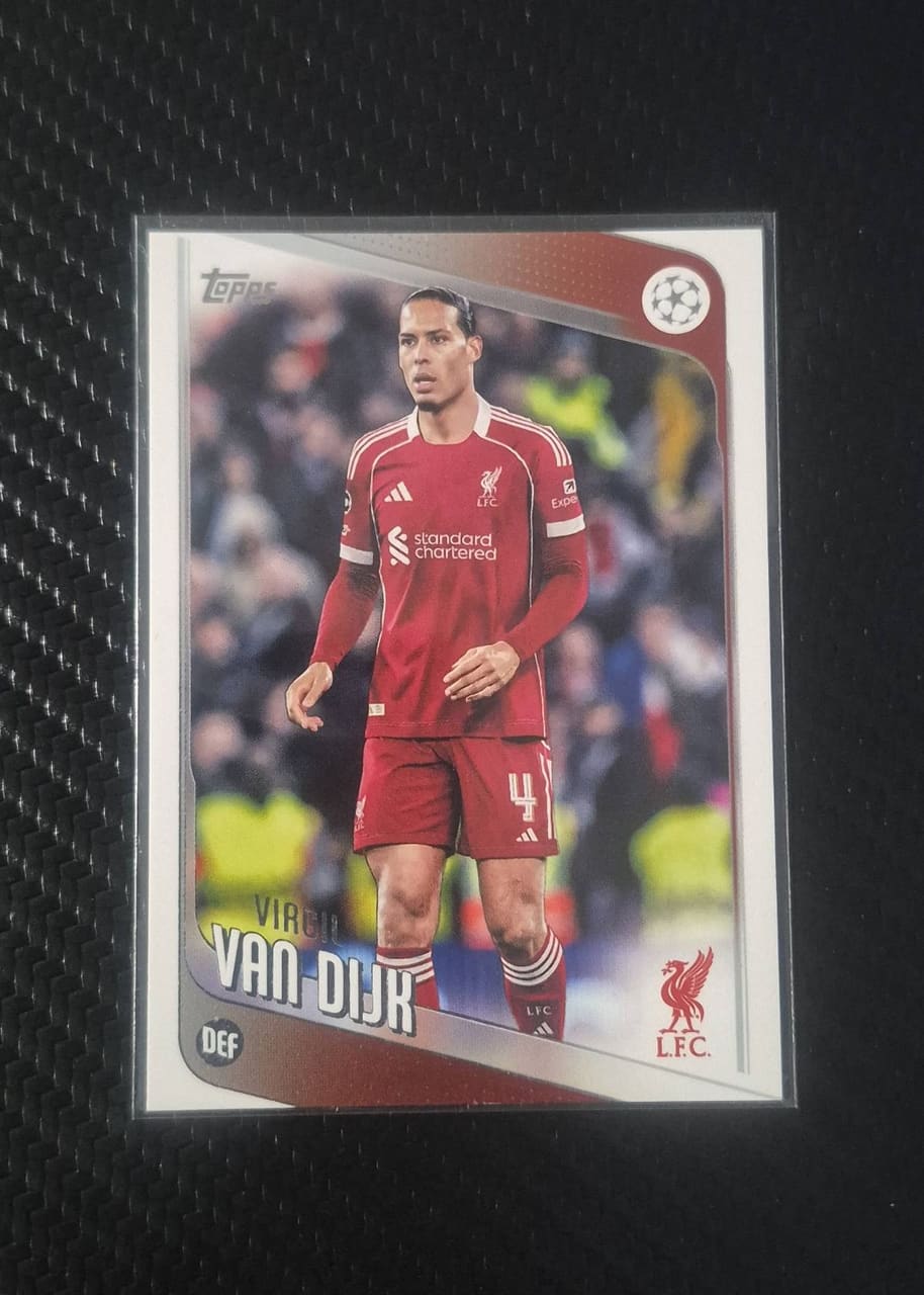 2019 Topps UEFA Champions League Virgil van Dijk