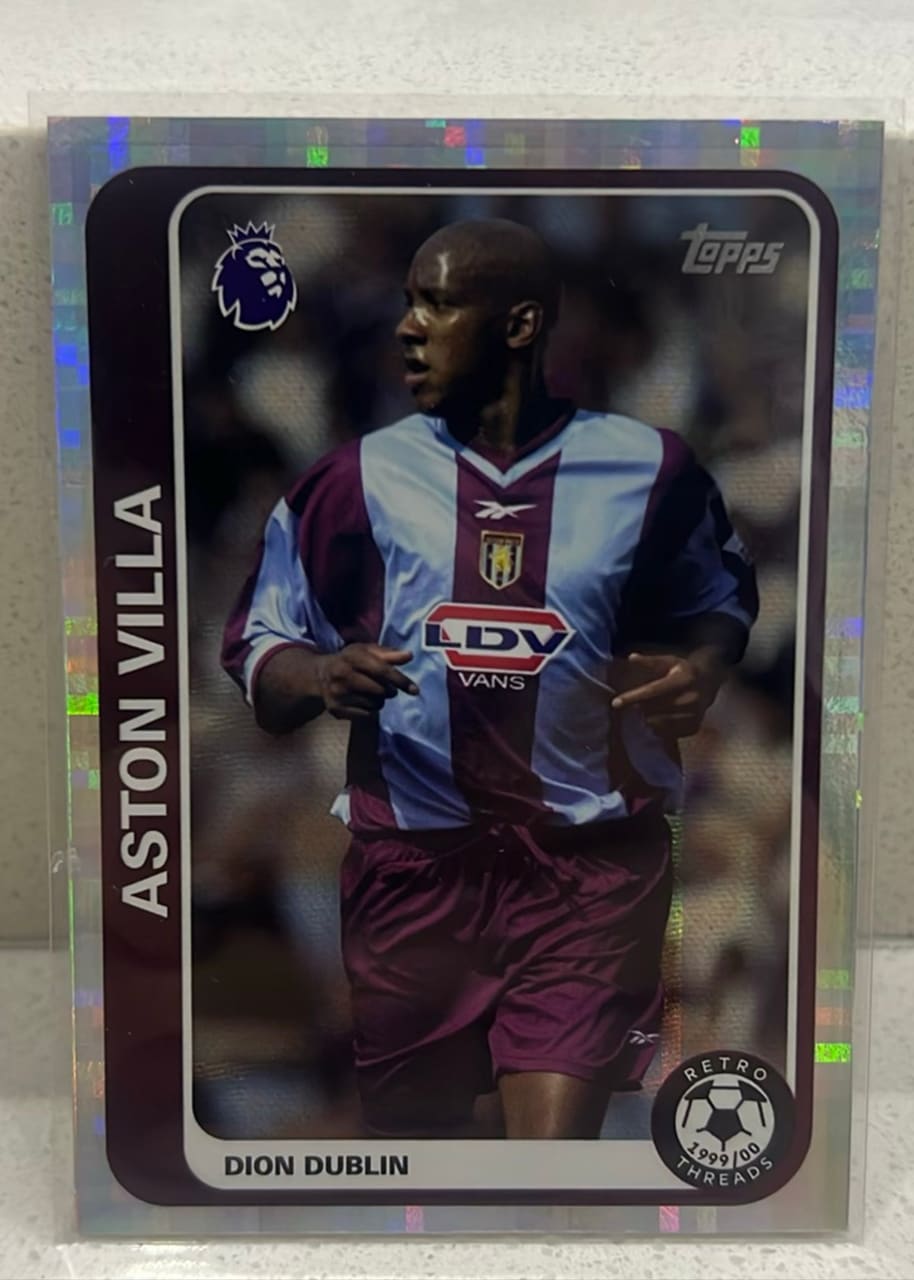 2024-25 Topps Premier League Retro Threads 1999/00 Dion Dublin