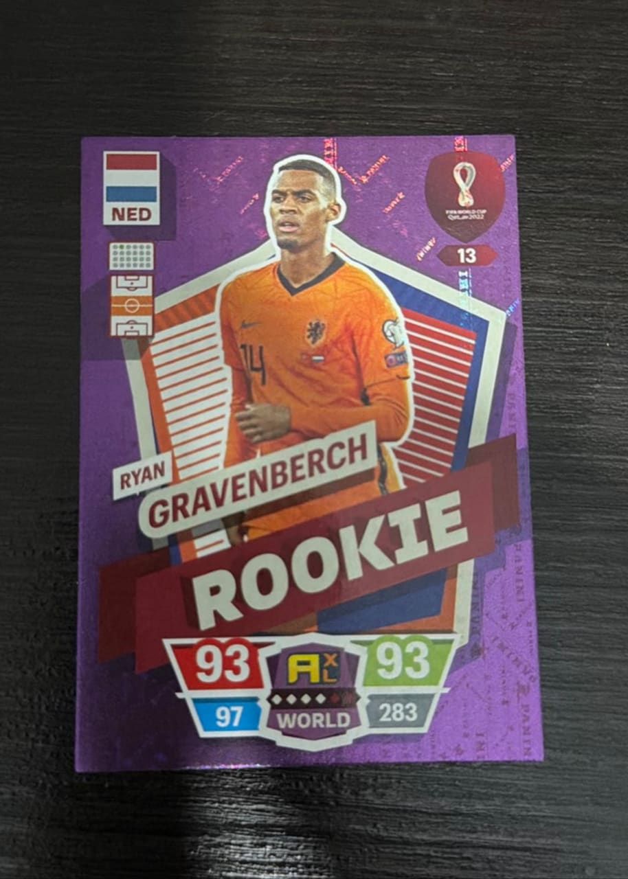 2022 Panini Adrenalyn XL FIFA World Cup Qatar 2022 Ryan Gravberch