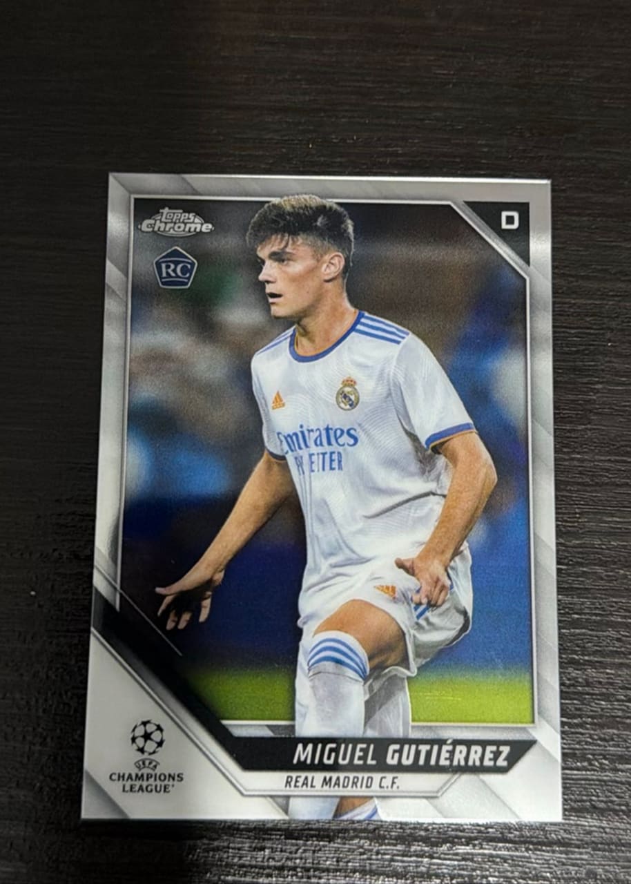 2022 Topps Chrome Champions League Miguel Gutierrez