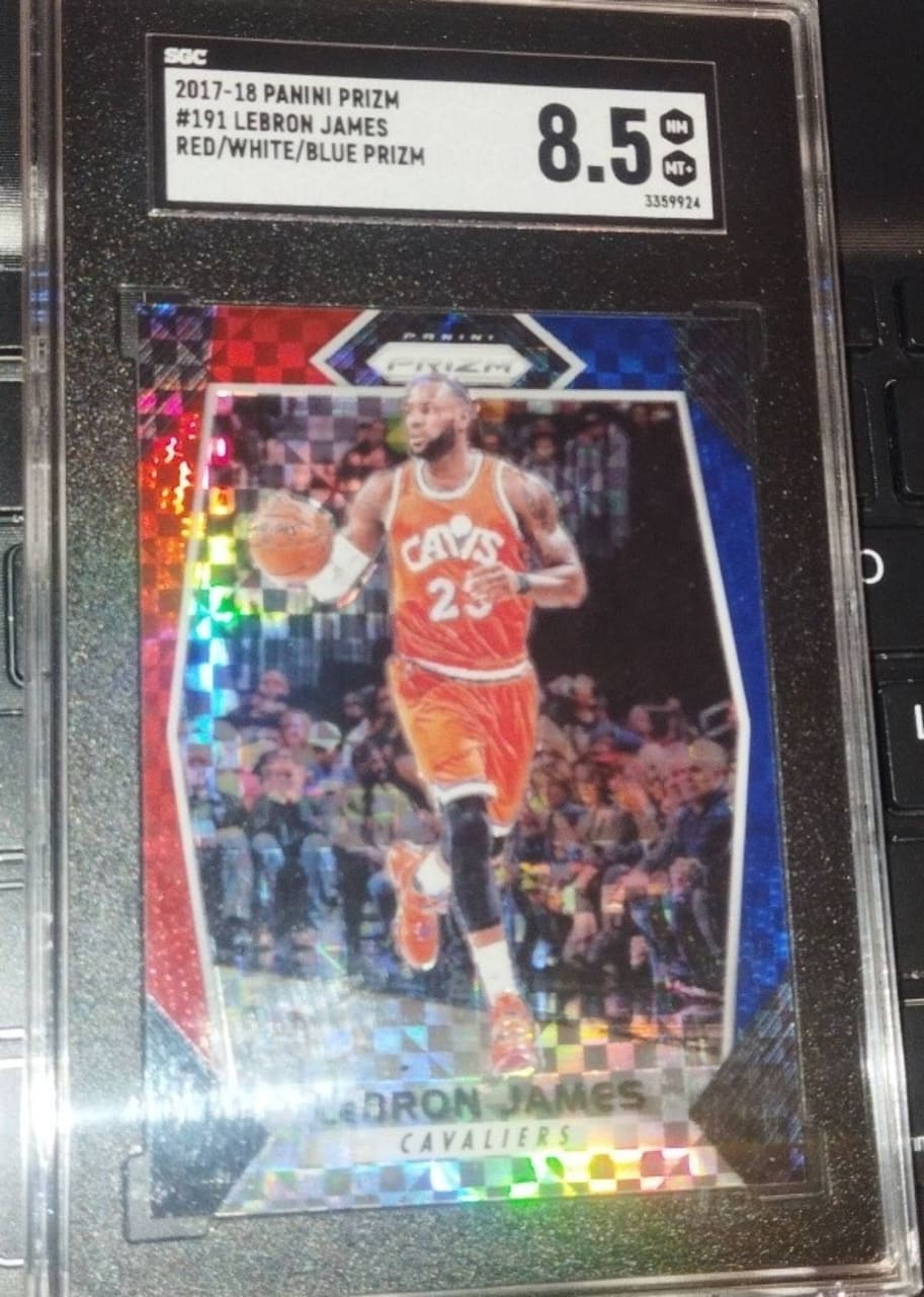 2017-18 Panini Prizm LeBron James