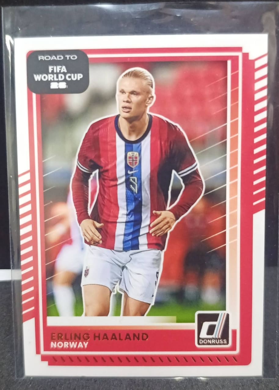 2025-26 Panini Donruss Road to FIFA World Cup 26 Soccer Erling Haaland