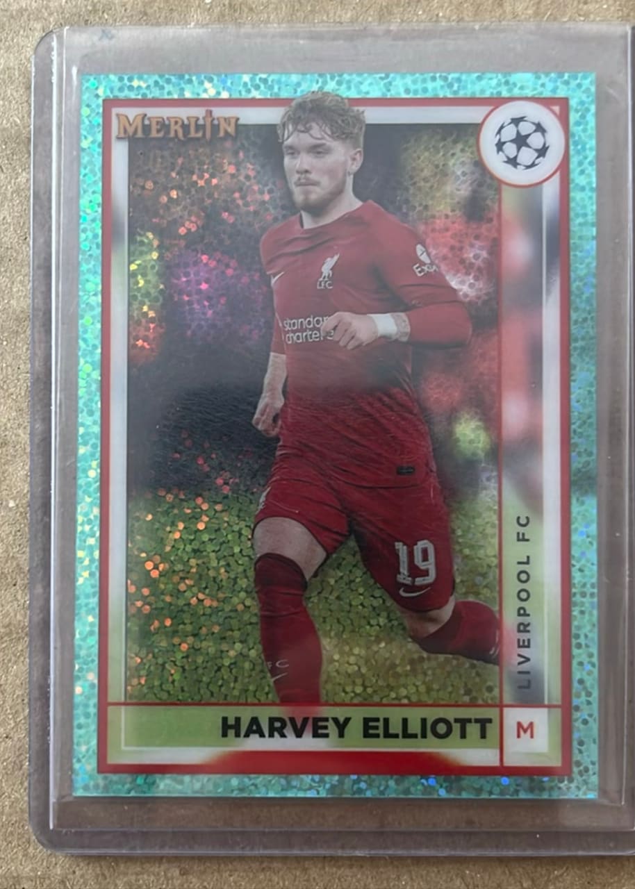2023 Topps Merlin Collections UEFA Champions League Harvey Elliott