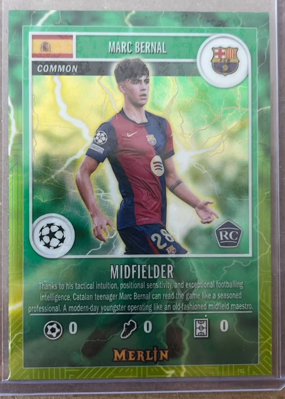 2024-25 Topps Merlin UEFA Champions League Marc Bernal