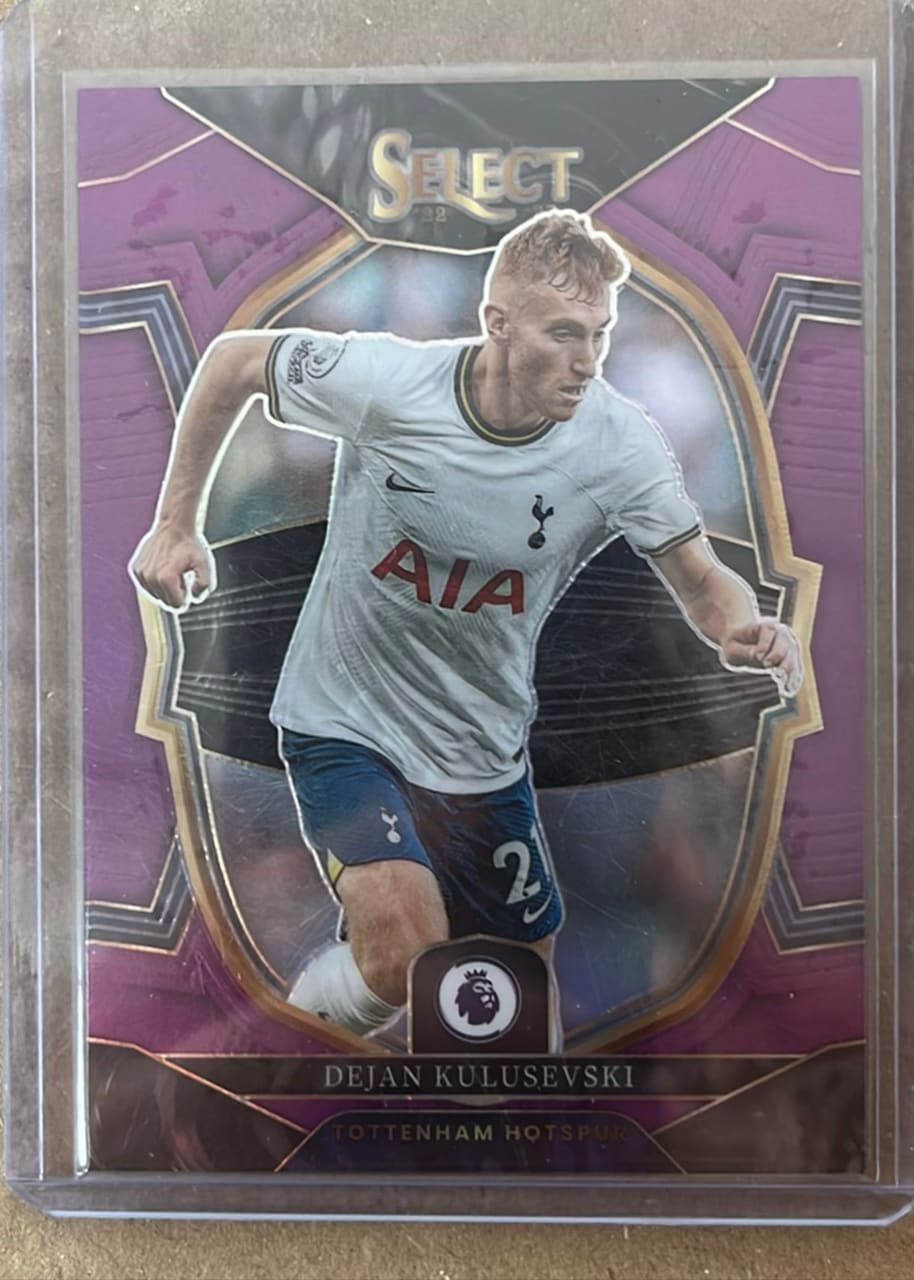 2022-23 Panini Select Premier League Soccer Dejan Kulusevski · Numerada 019/135