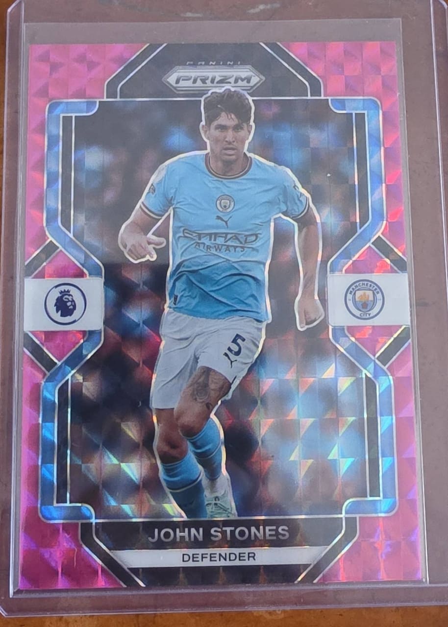 2022-23 Panini Prizm Premier League Soccer John Stones