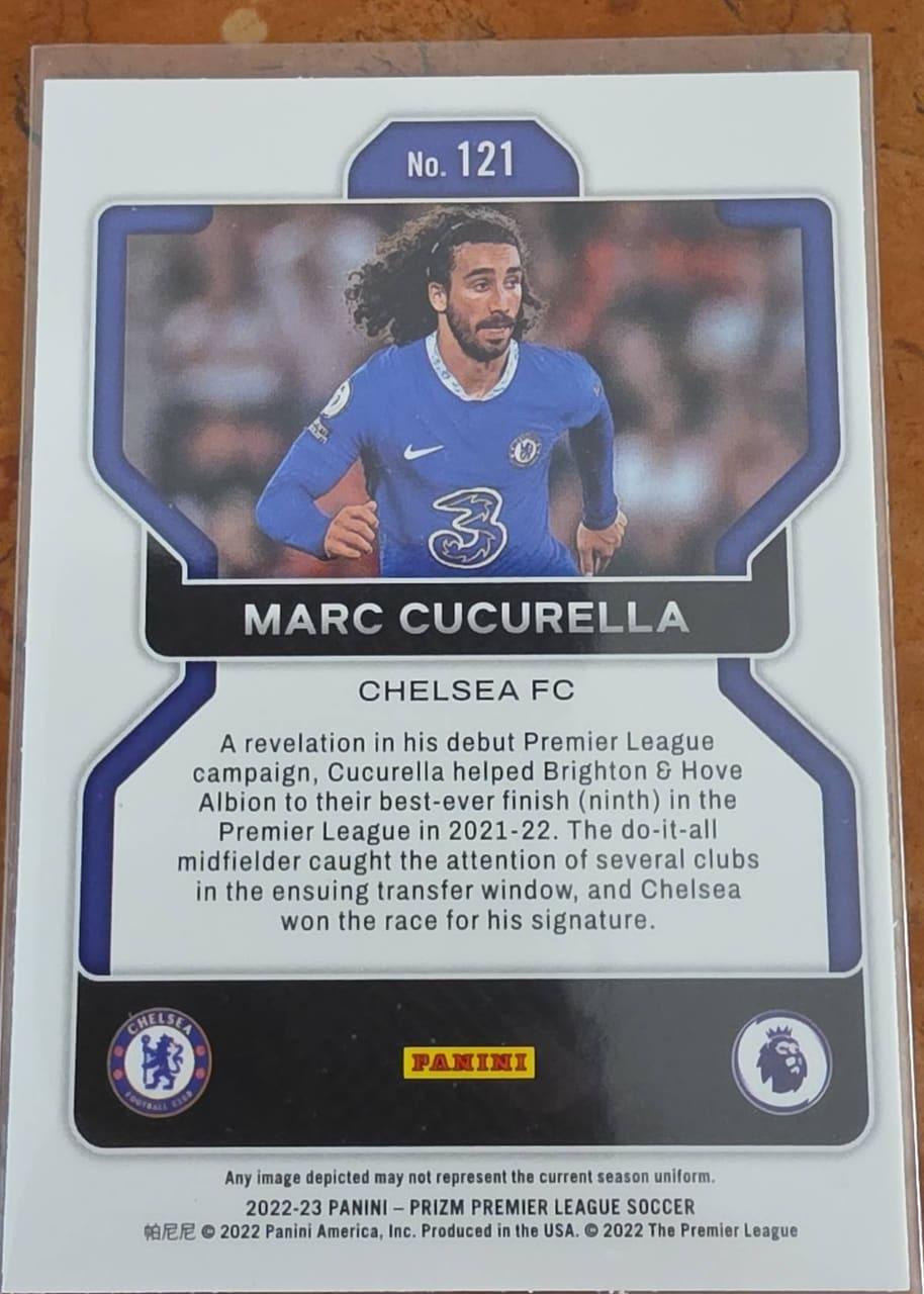 2022-23 Panini Prizm Premier League Soccer Marc Cucurella, foto 2