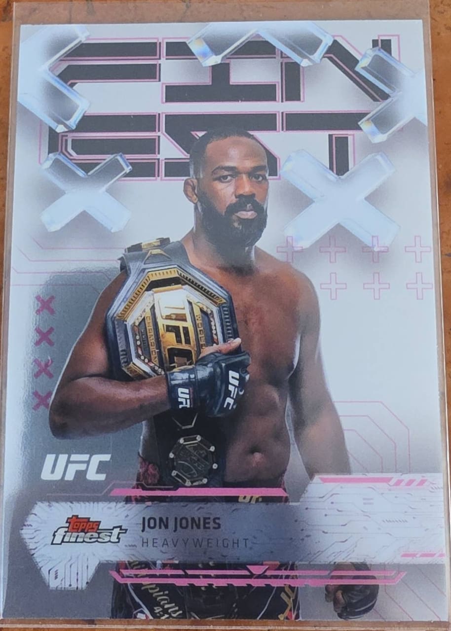 2025 Topps UFC Finest Jon Jones