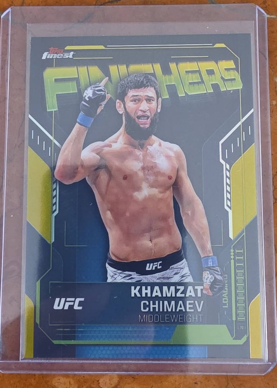 2025 Topps Finest Khamzat Chimaev