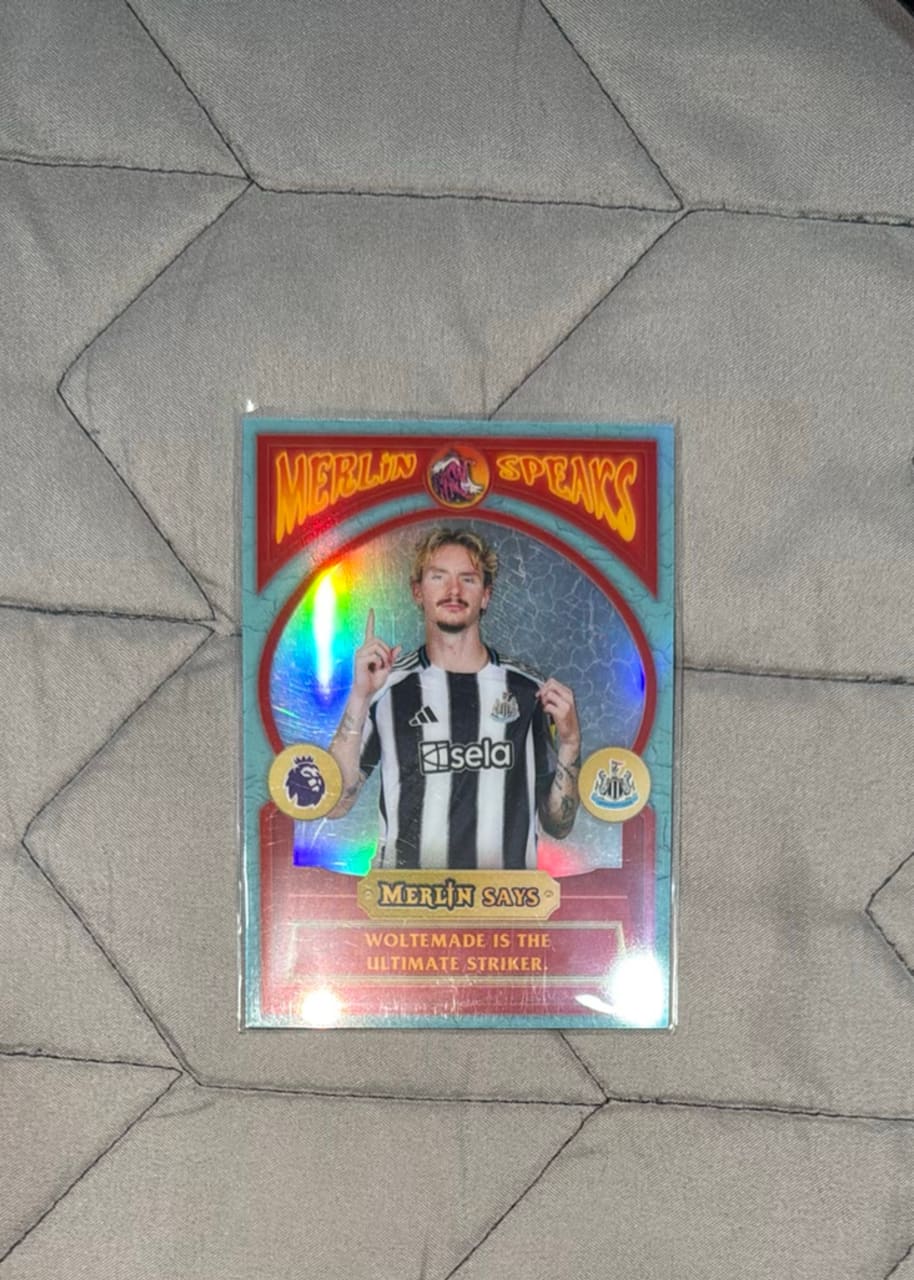 2024-25 Topps Merlin Sparks Nick Woltemade