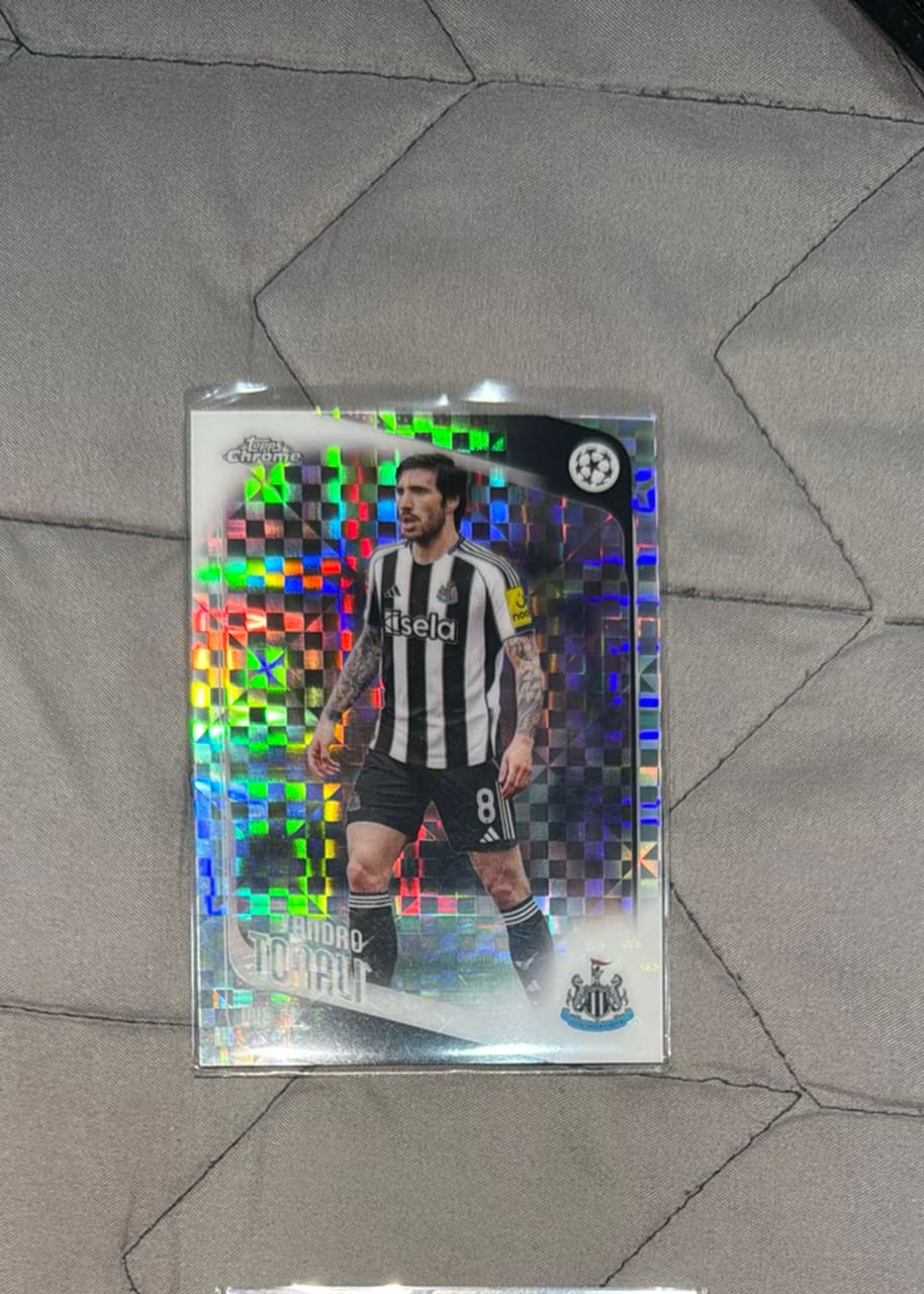 2023 Topps Chrome UEFA Champions League Sandro Tonali