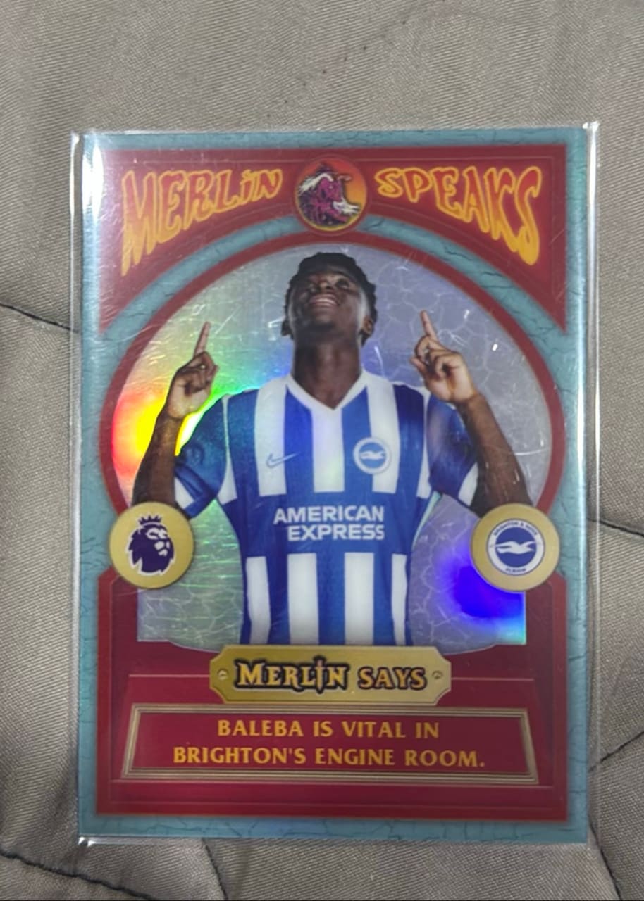 2026 Topps Merlin Speaks Carlos Baleba