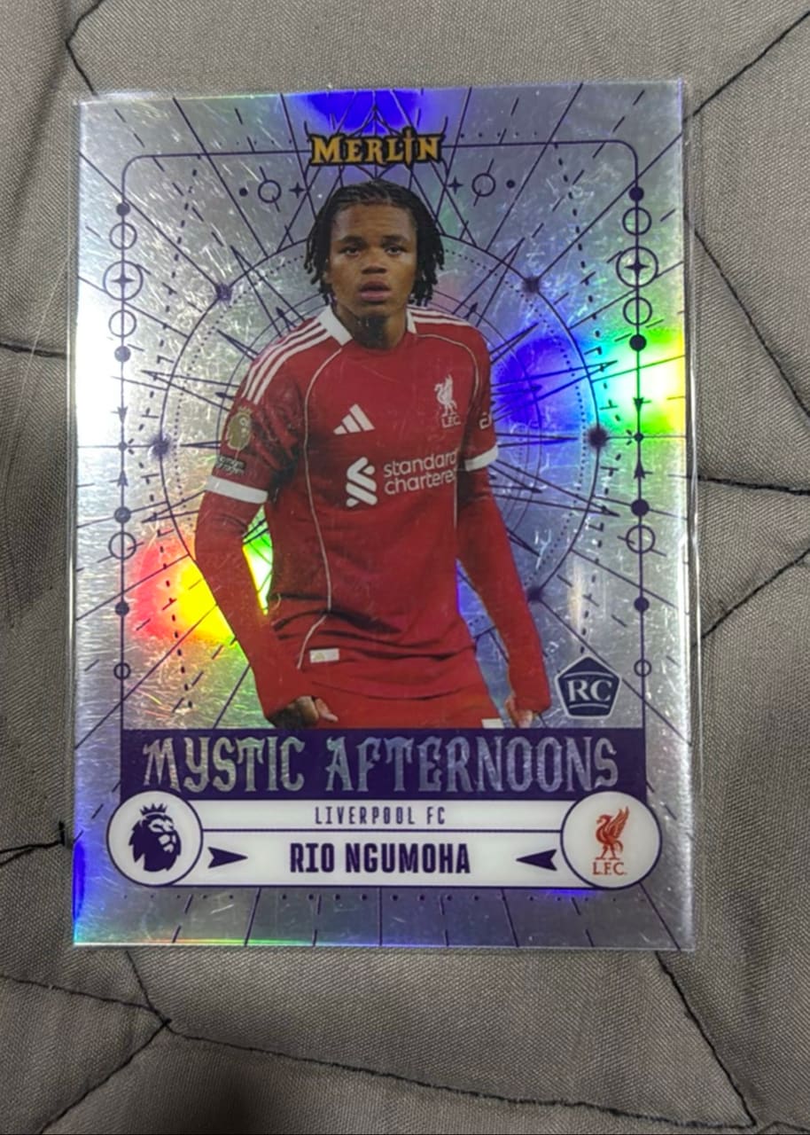 2026 Topps Premier League Merlin Mystic Afternoons Rio Ngumoha