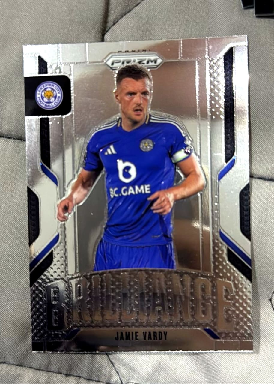 2024-25 Panini Prizm Premier League Soccer Jamie Vardy