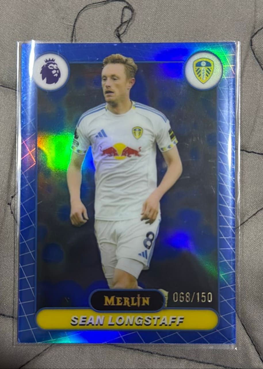 2026 Topps Merlin Premier League Sean Longstaff · Numerada 068/150