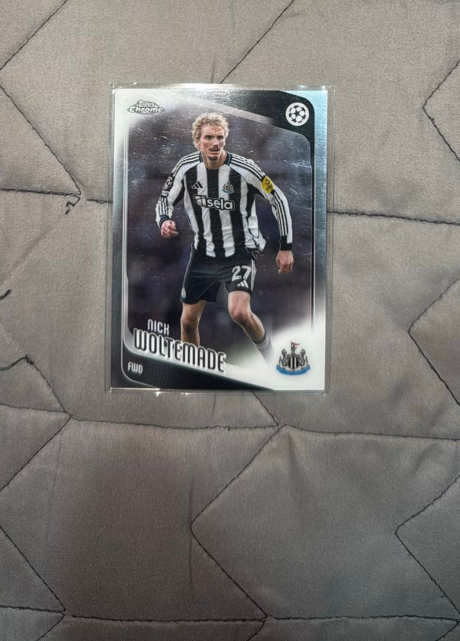 2024-25 Topps Chrome UEFA Champions League Nick Woltemade
