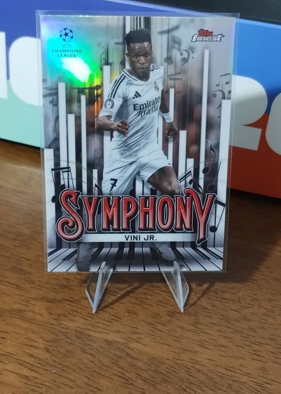 2025 Topps Finest UEFA Champions League Symphony Vini Jr.