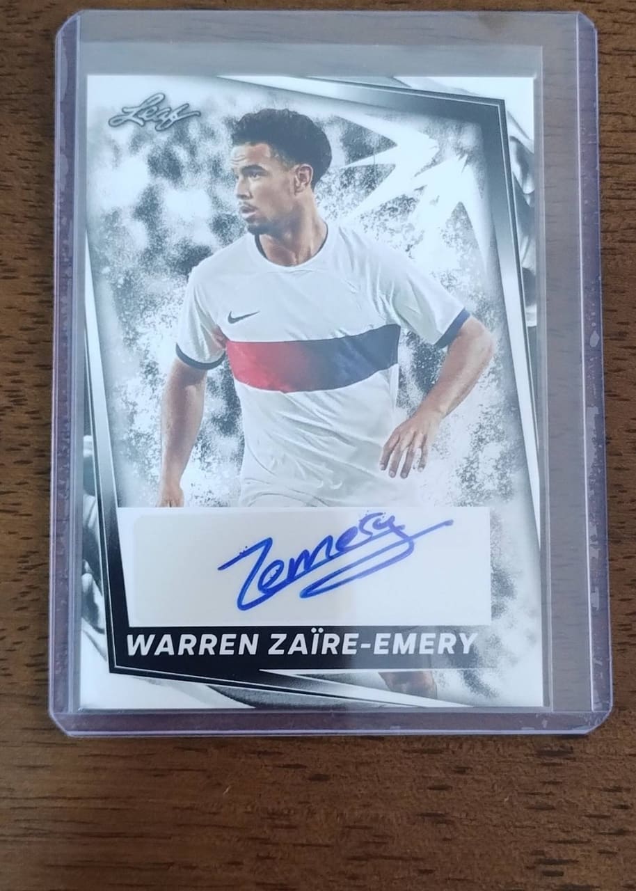 2024 Leaf Trading Cards Leaf Warren Zaïre-Emery