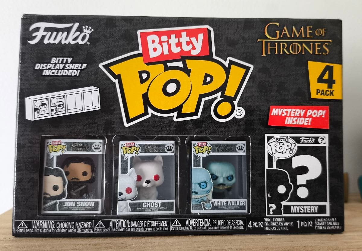 Funko Bitty Pop Game of Thrones (Jon Snow, Ghost, White Walker, Mystery Funko)