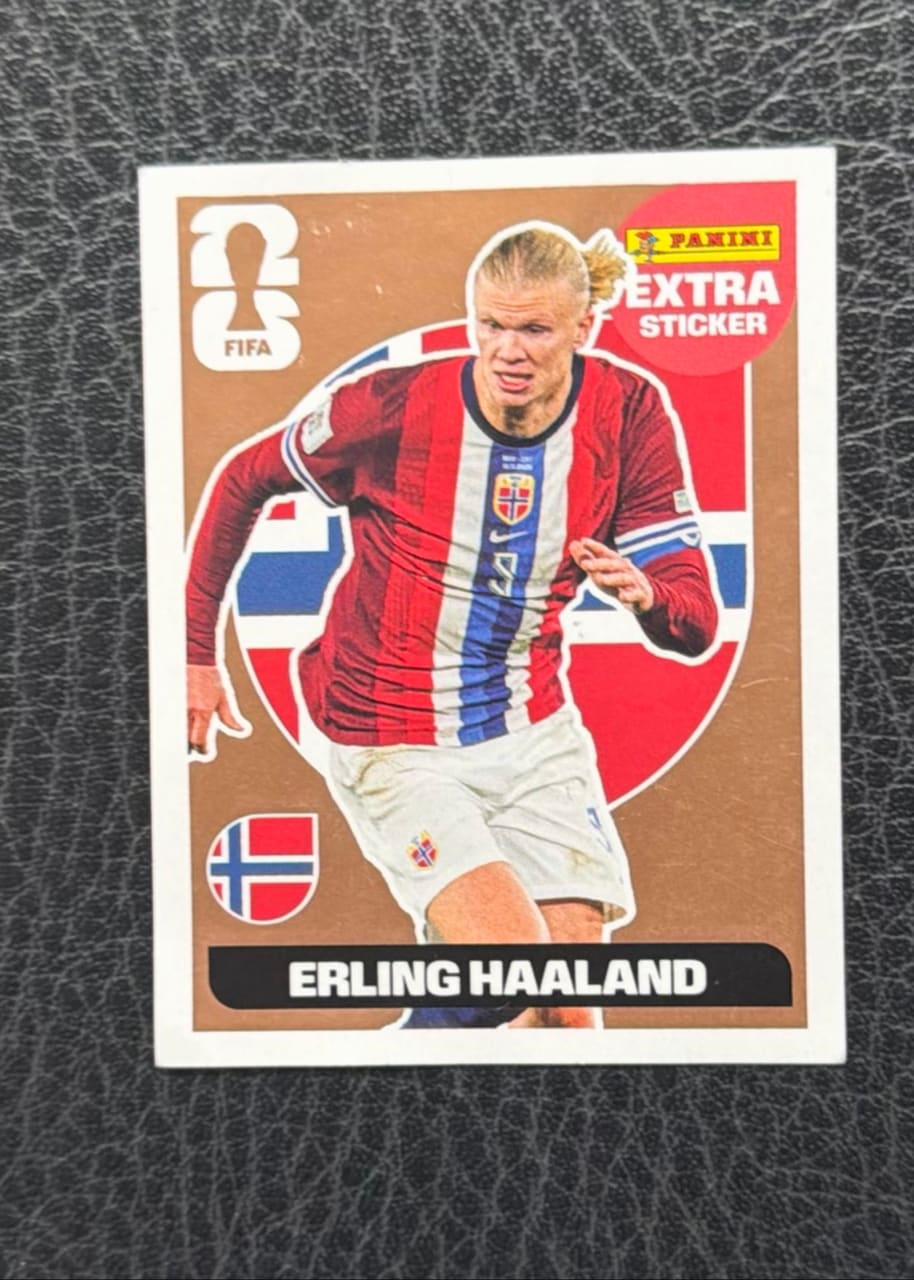2026 Panini FIFA World Cup 2026 Extra Sticker Erling Haaland