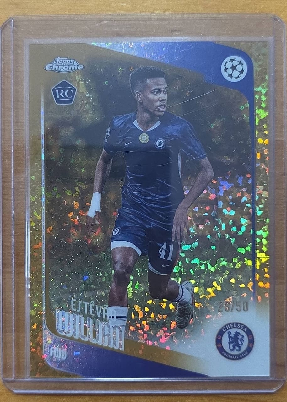 Topps Chrome Estevao Willian 25-26