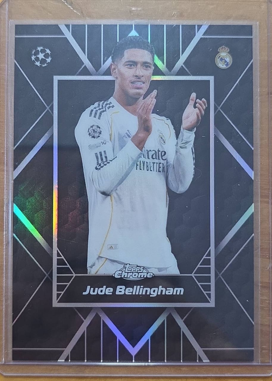2026 Topps Chrome UEFA Champions League Jude Bellingham