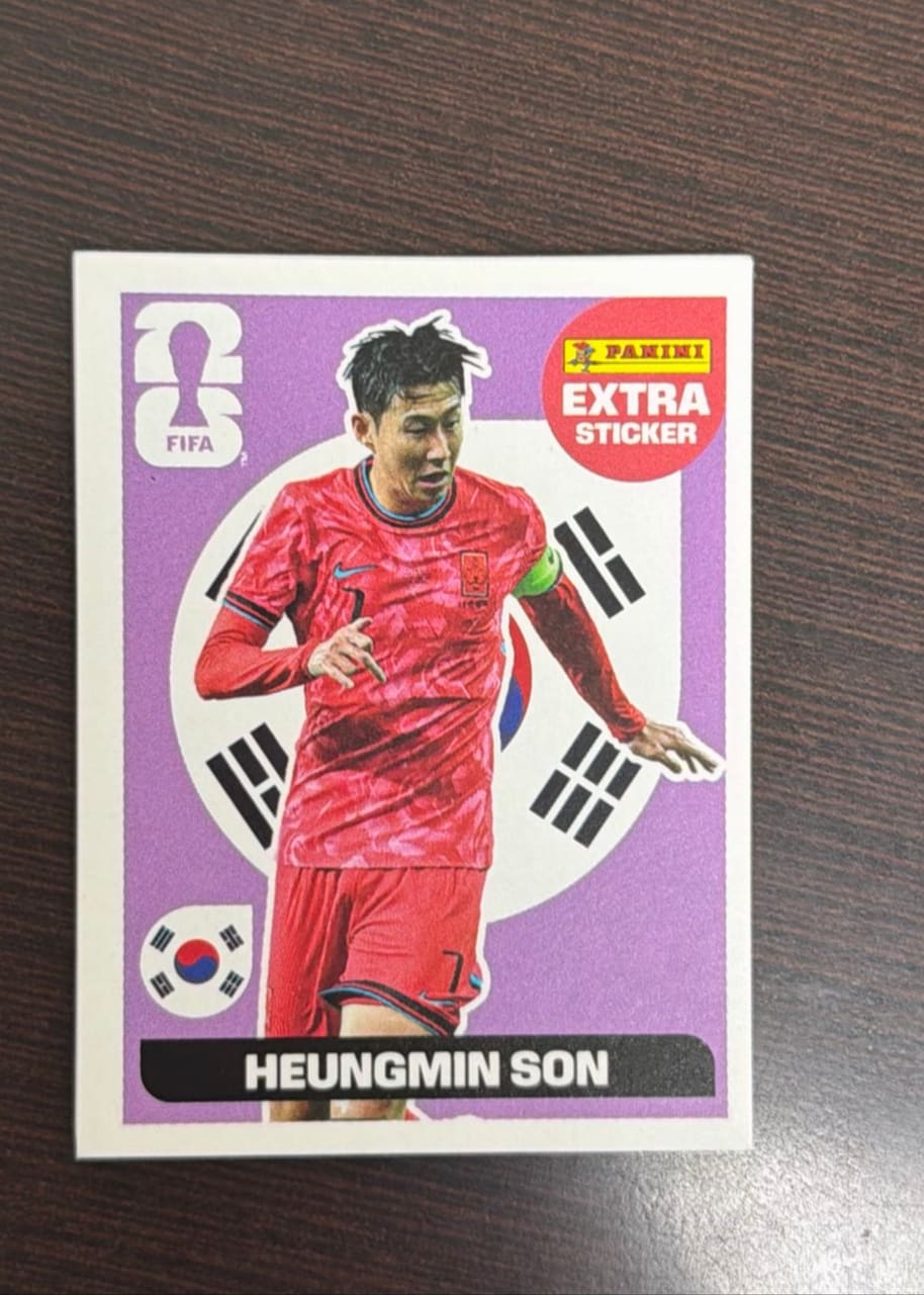 Panini Extra Sticker Heungmin Son