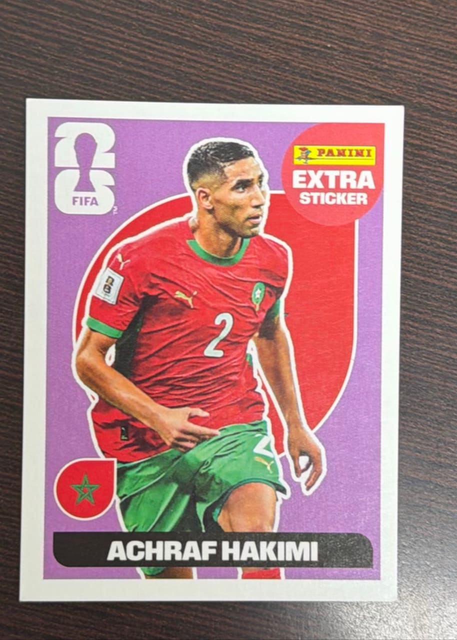 2022 Panini FIFA World Cup Achraf Hakimi