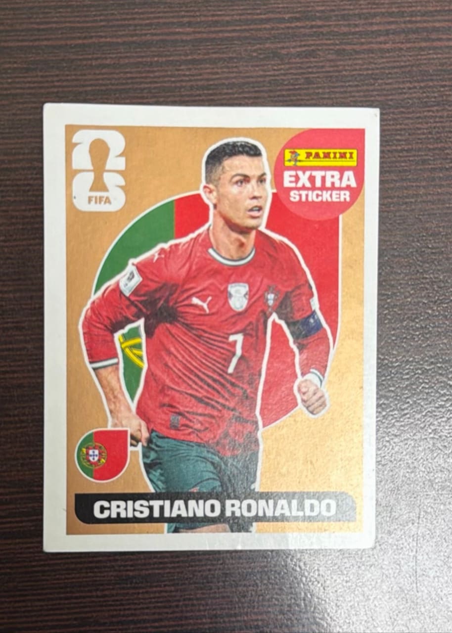 2022 Panini Extra Sticker Cristiano Ronaldo
