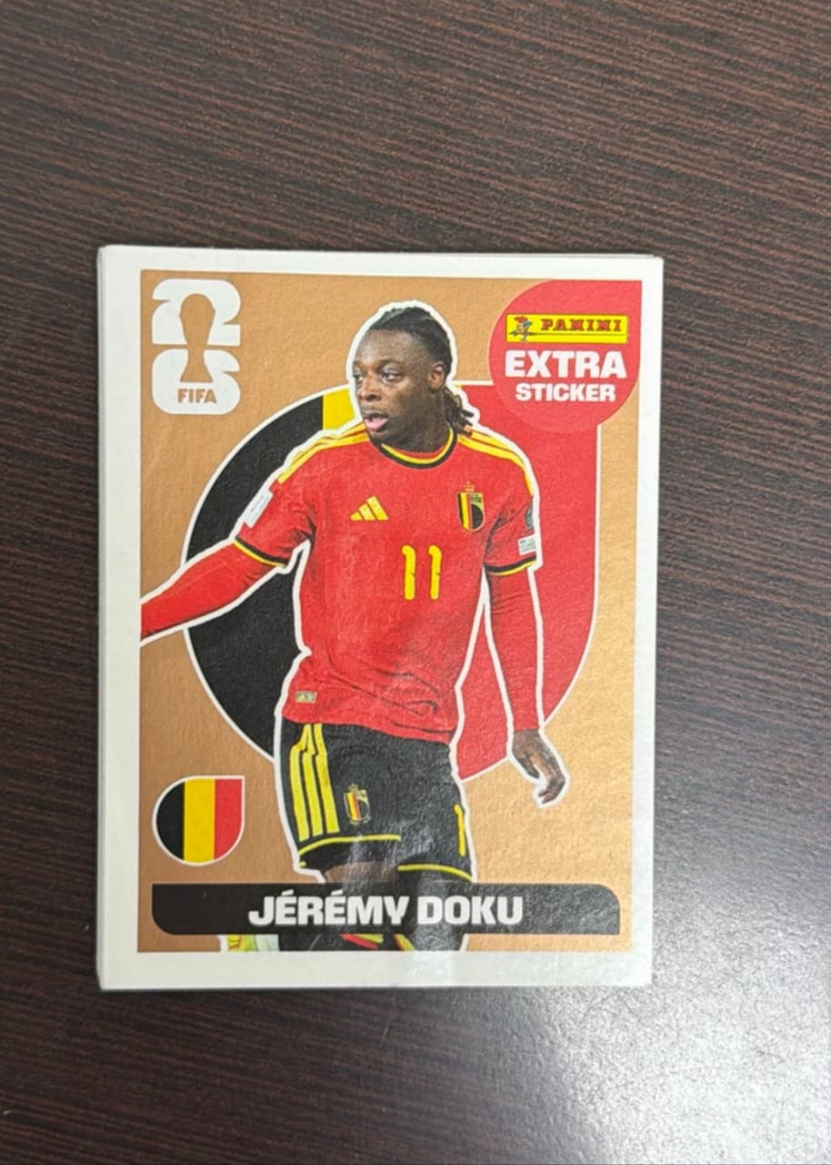 2024 Panini Extra Sticker Jérémy Doku