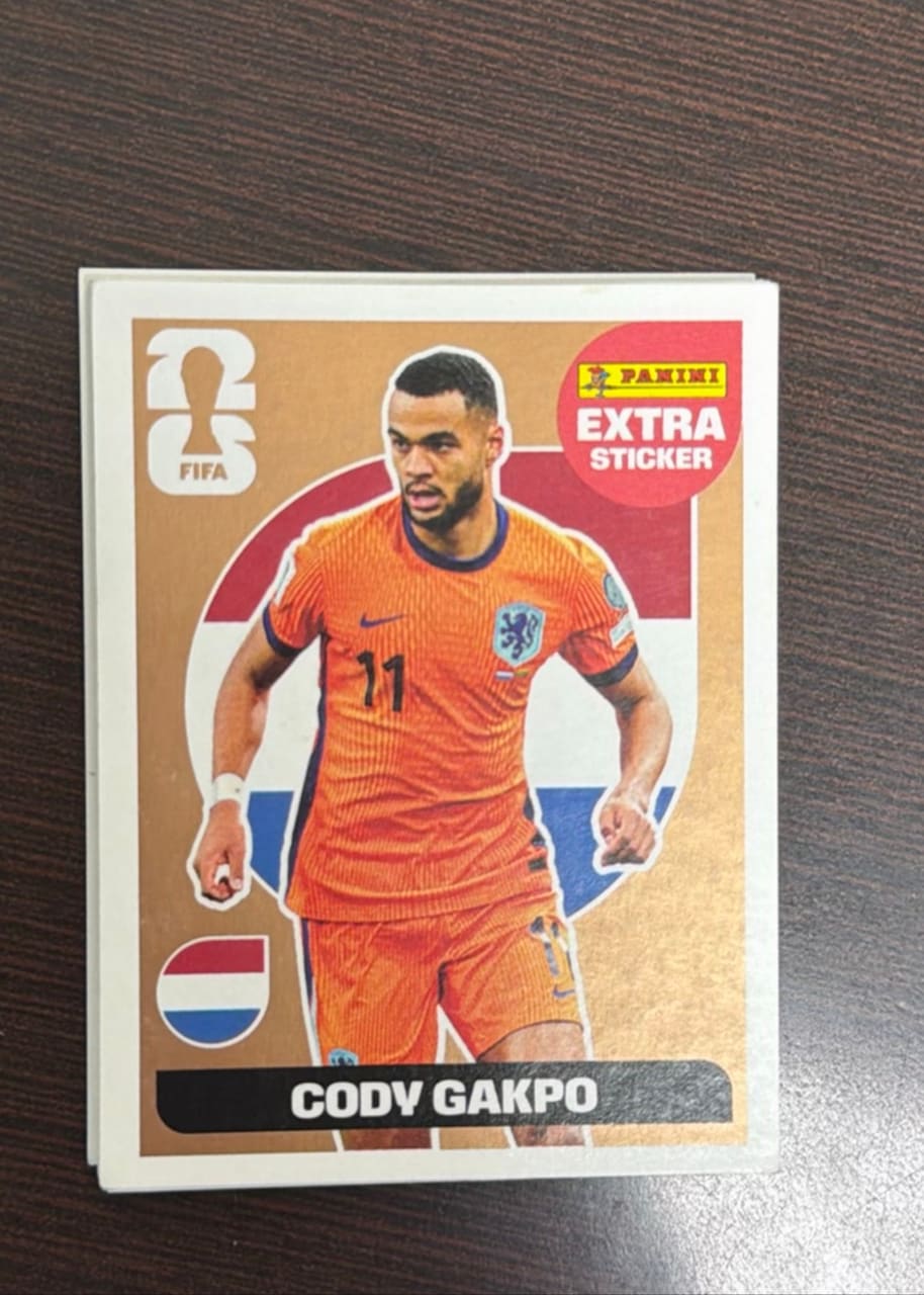 2022 Panini Extra Sticker Cody Gakpo