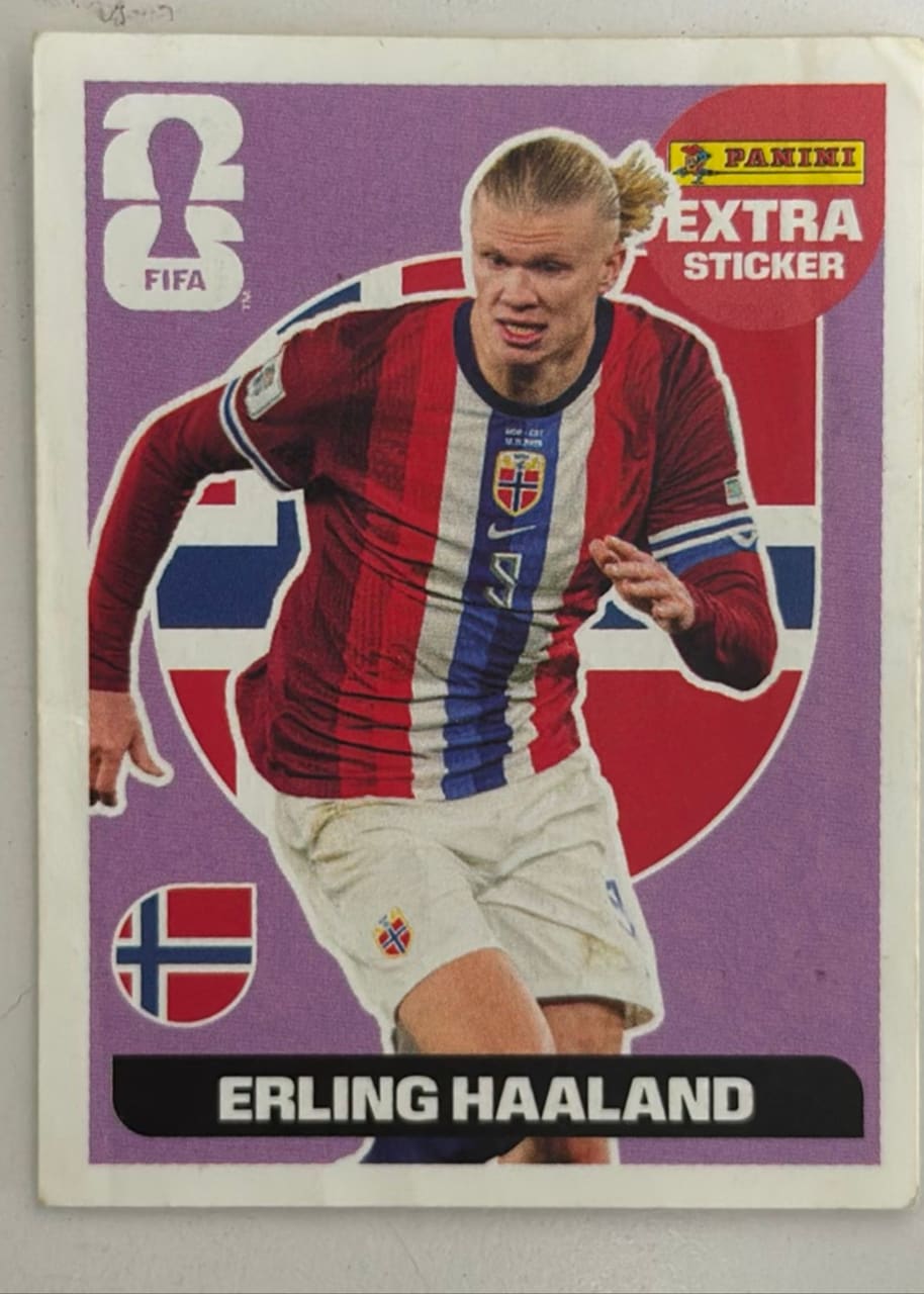 2021 Panini Extra Sticker Erling Haaland