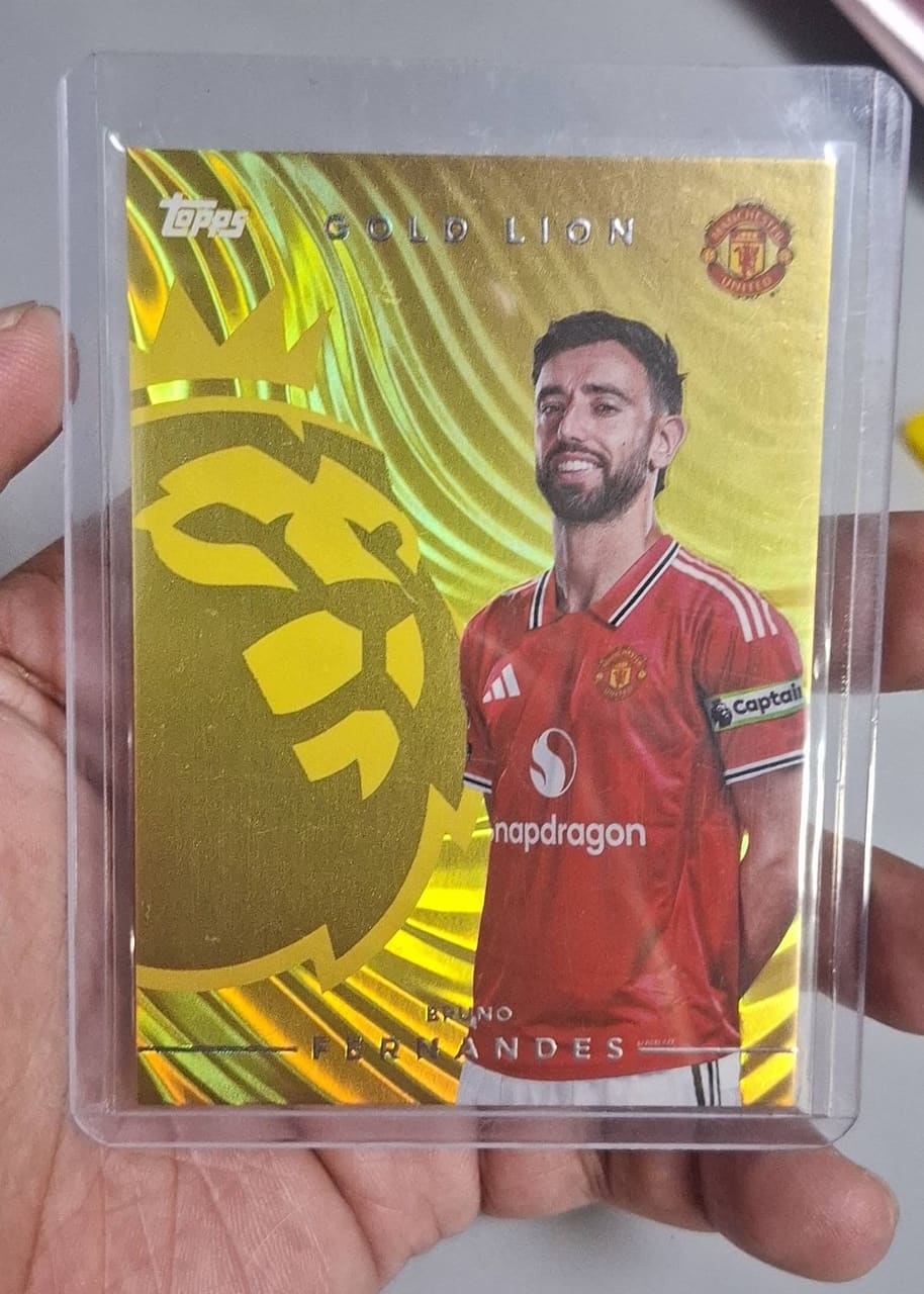 2026-27 Topps Gold Lion Bruno Fernandes