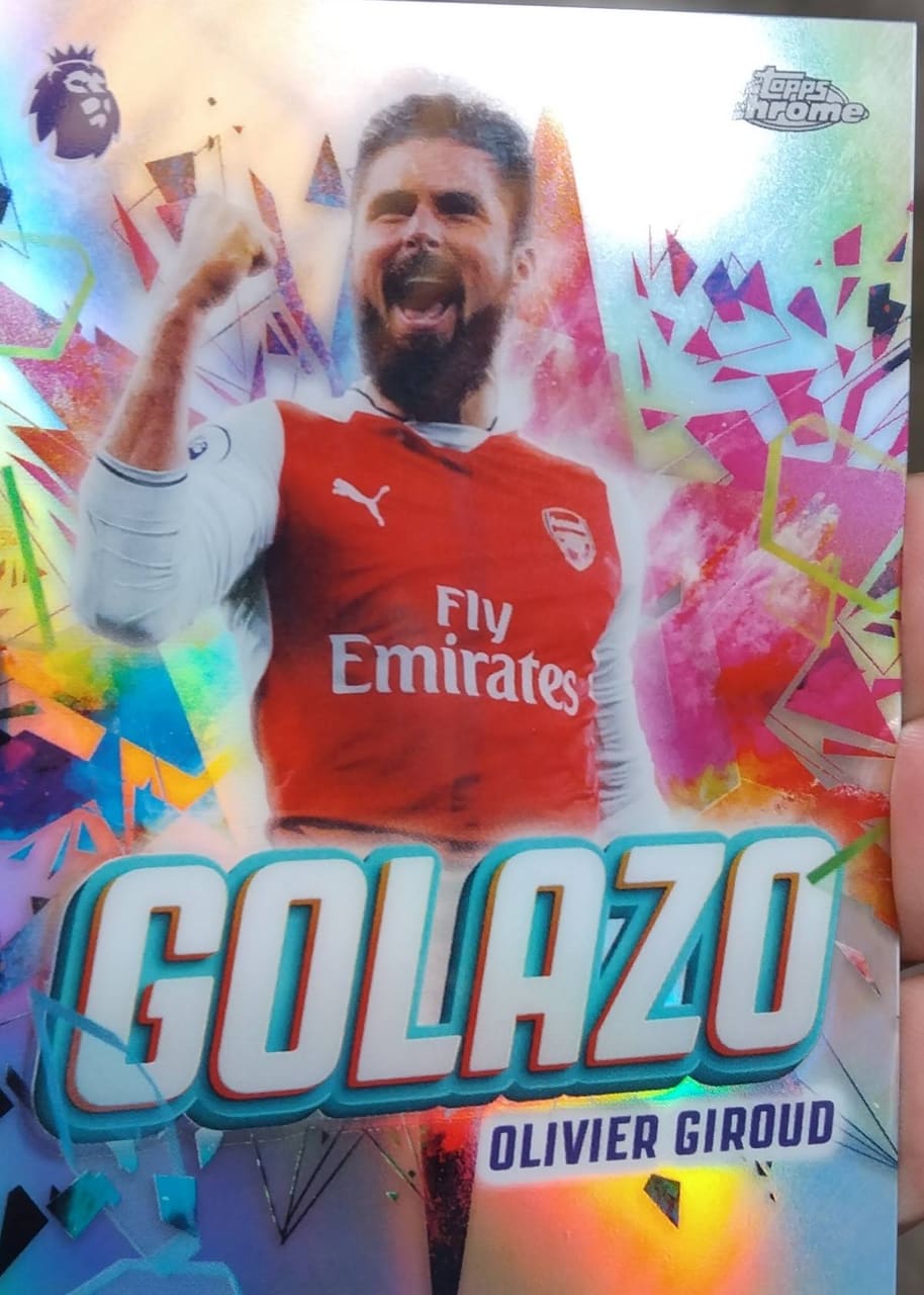2026 Topps Chrome Premier League Olivier Giroud