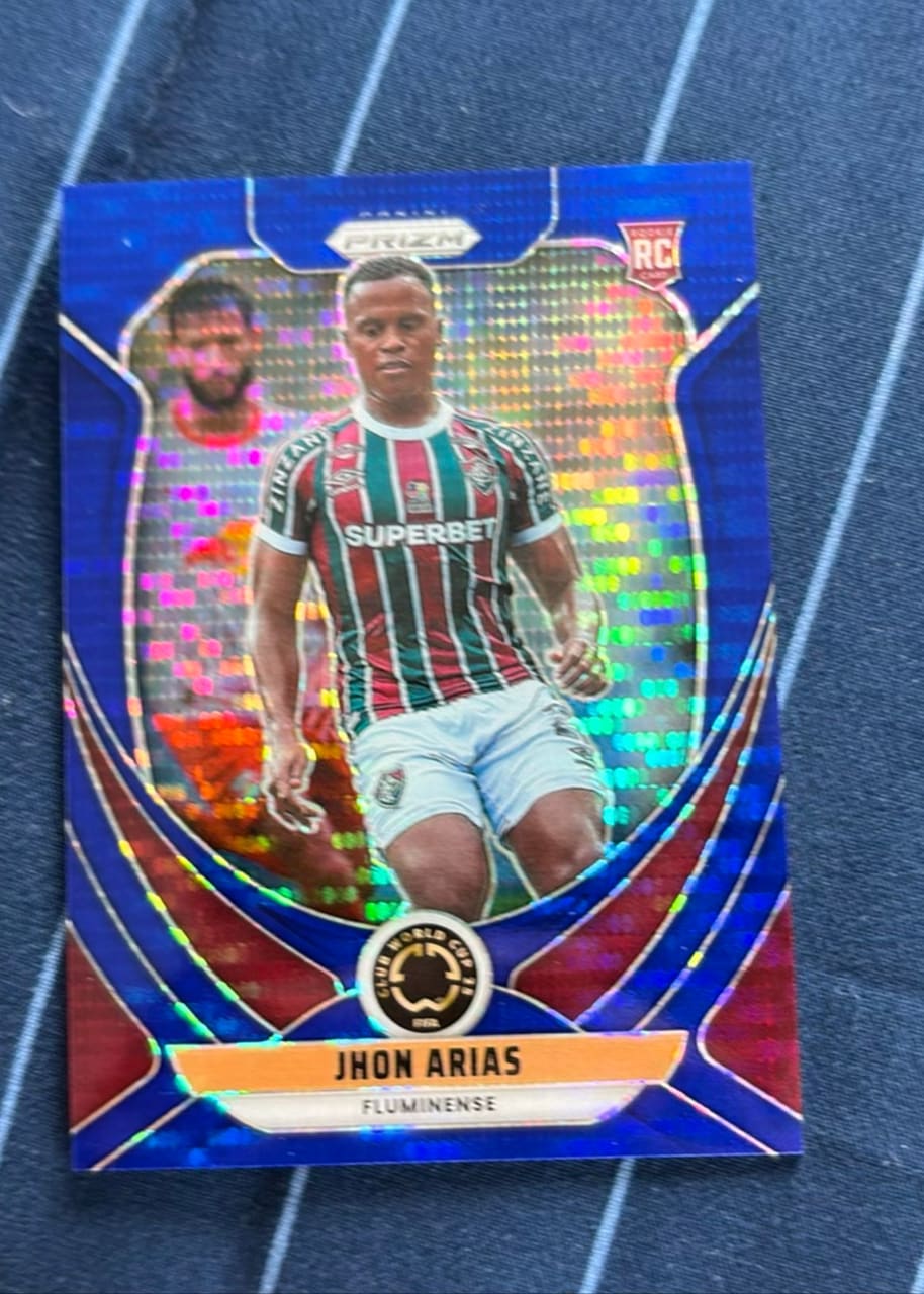 2025 Panini Prizm FIFA Club World Cup 2025 Jhon Arias · Numerada 190/275