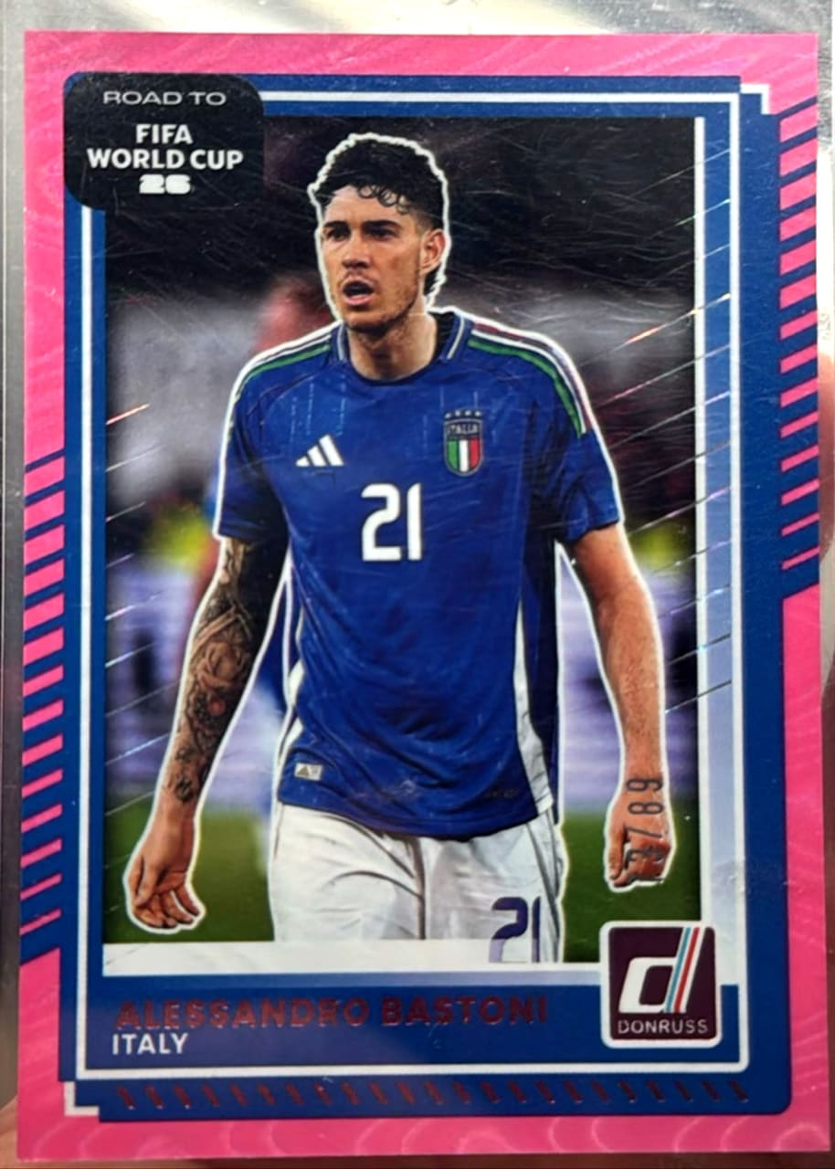 2025-26 Panini Donruss Road to FIFA World Cup Soccer Alessandro Bastoni