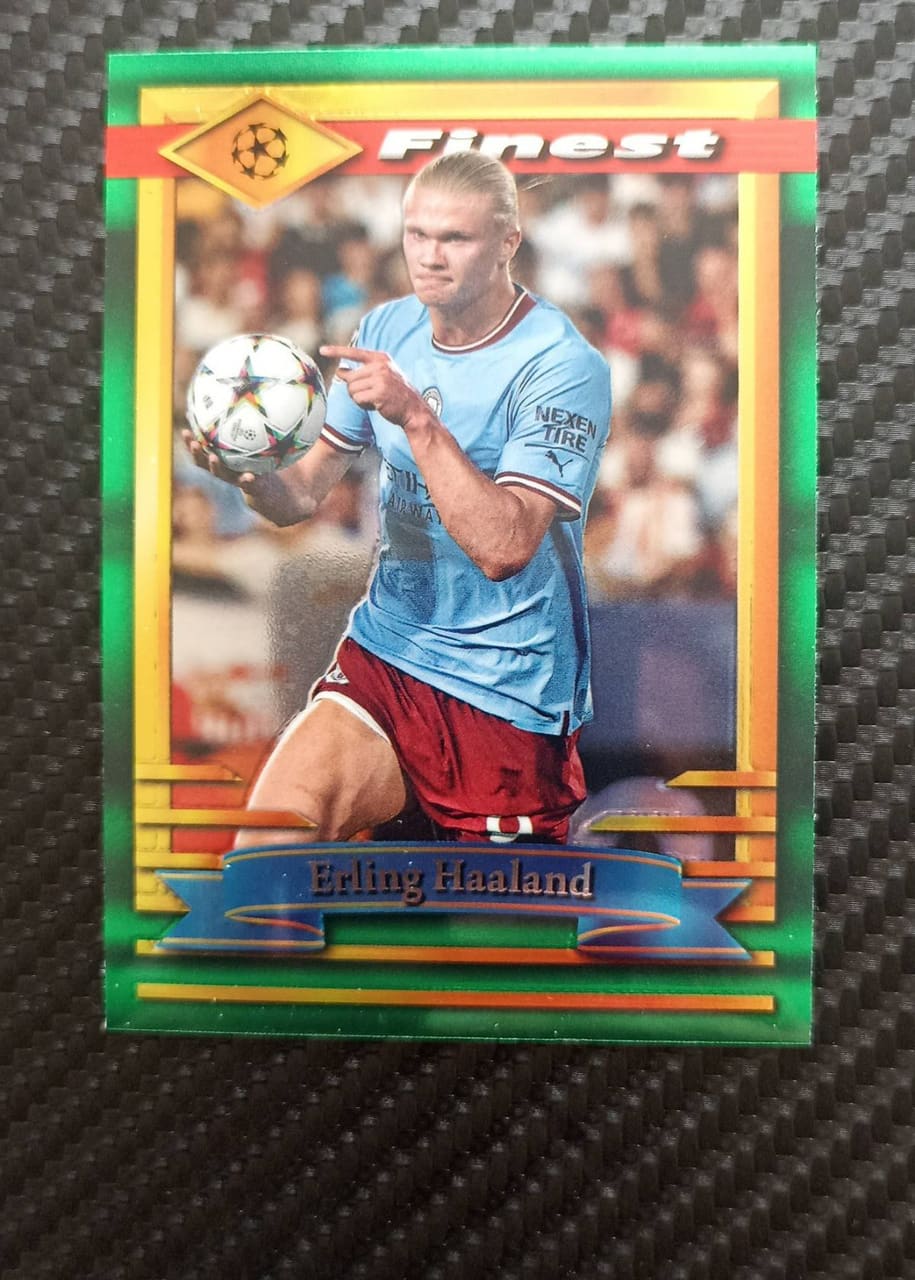 2023 Topps Finest Moment Erling Haaland