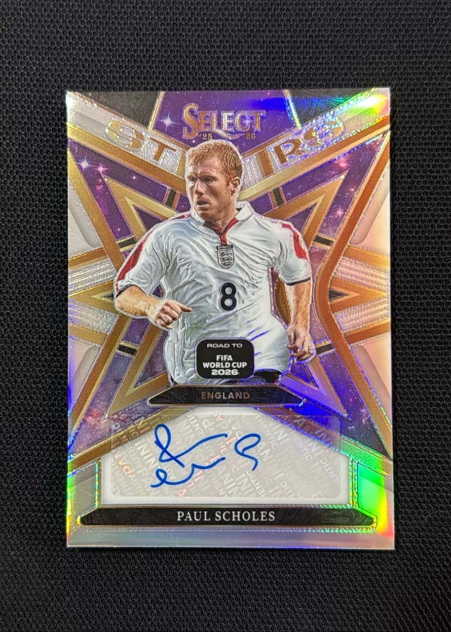 2025-26 Panini Select Road to FIFA World Cup 2026 Paul Scholes